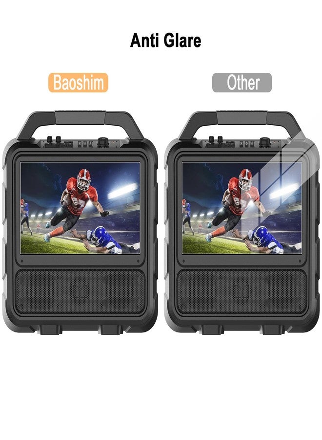 Baoshim 2 Pack Anti Glare Screen Protector Compatible with Monster Vision Portable Entertainment System | Anti-Glare,Clear Touch,Matte Film Skin,Anti-Scratch,Anti-Reflective - Image 2