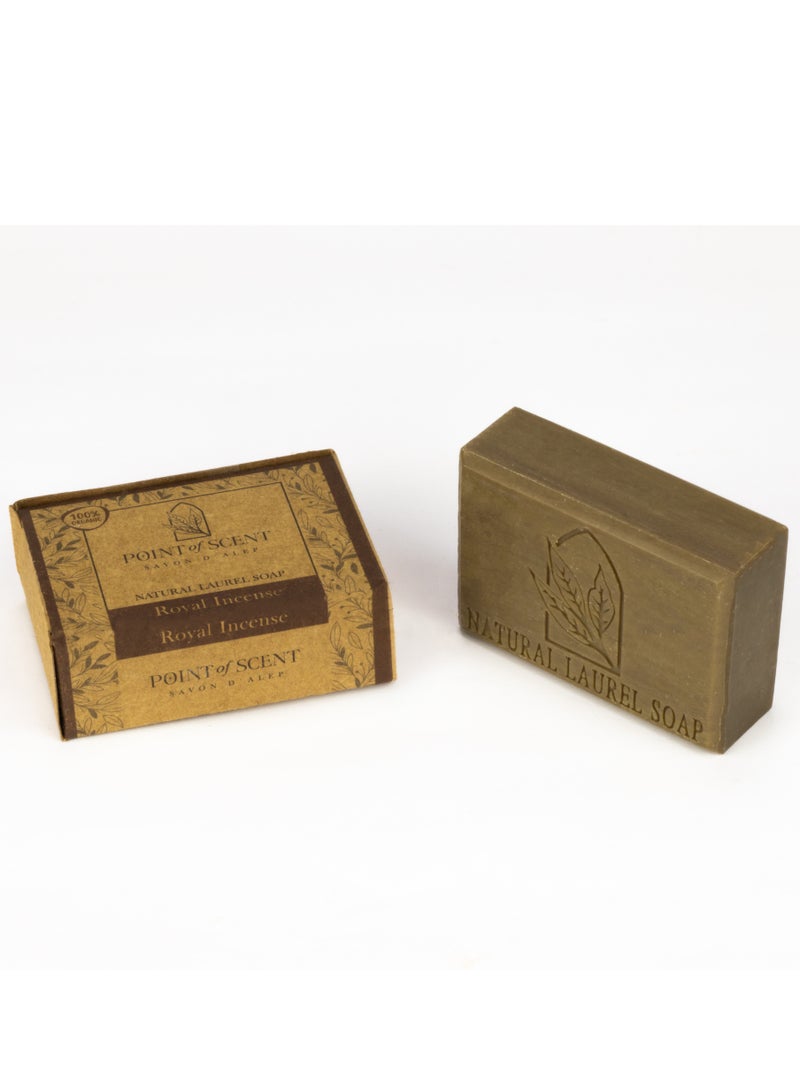 POINT of SCENT Natural Laurel Soap Royal Incense essence 125GR - Image 1