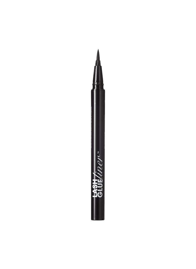 Black Lash GLUEliner, 2-in-1 Felt-Tip Eyelash Adhesive and Eyeliner, Matte Finish, Foolproof Application, Easy Touch-Up, 0.02 Oz.