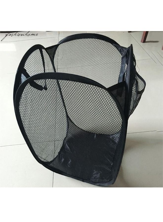 fashionhome Fabric Clothes Laundry Foldable Basket - Image 2