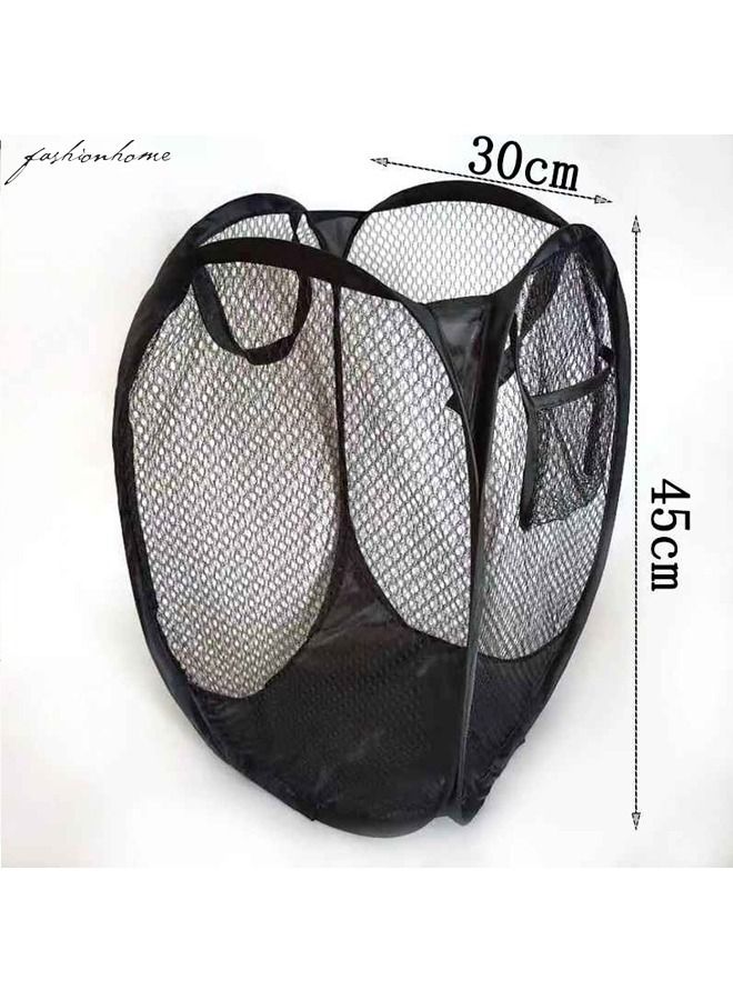 fashionhome Fabric Clothes Laundry Foldable Basket - Image 4
