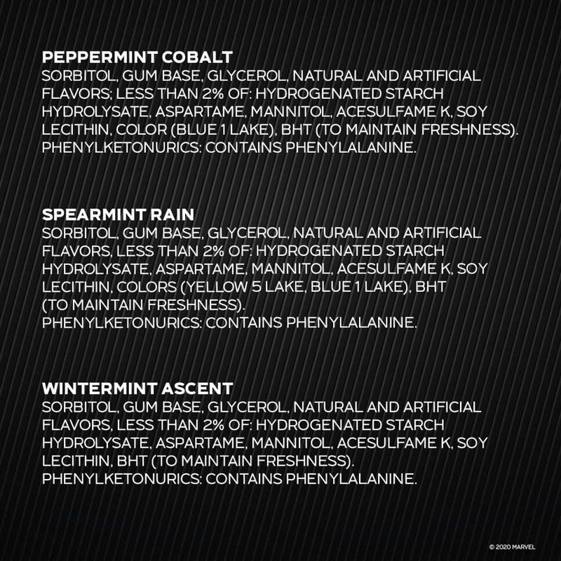 5 GUM Sugar-Free Chewing Gum Variety Pack - Peppermint Cobalt, Spearmint Rain, Wintermint Ascent - 15 Packs - Image 3
