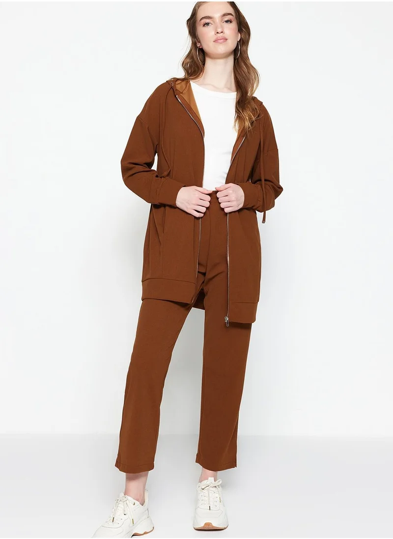 ترينديول Zip Through Hoodie & Pants Set