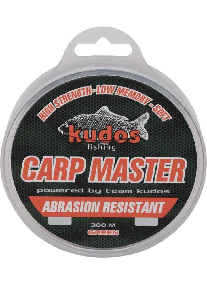 Kudos Carp Master 300M Green Fishing Line Low Memory Soft Fishing Line  - Image 5