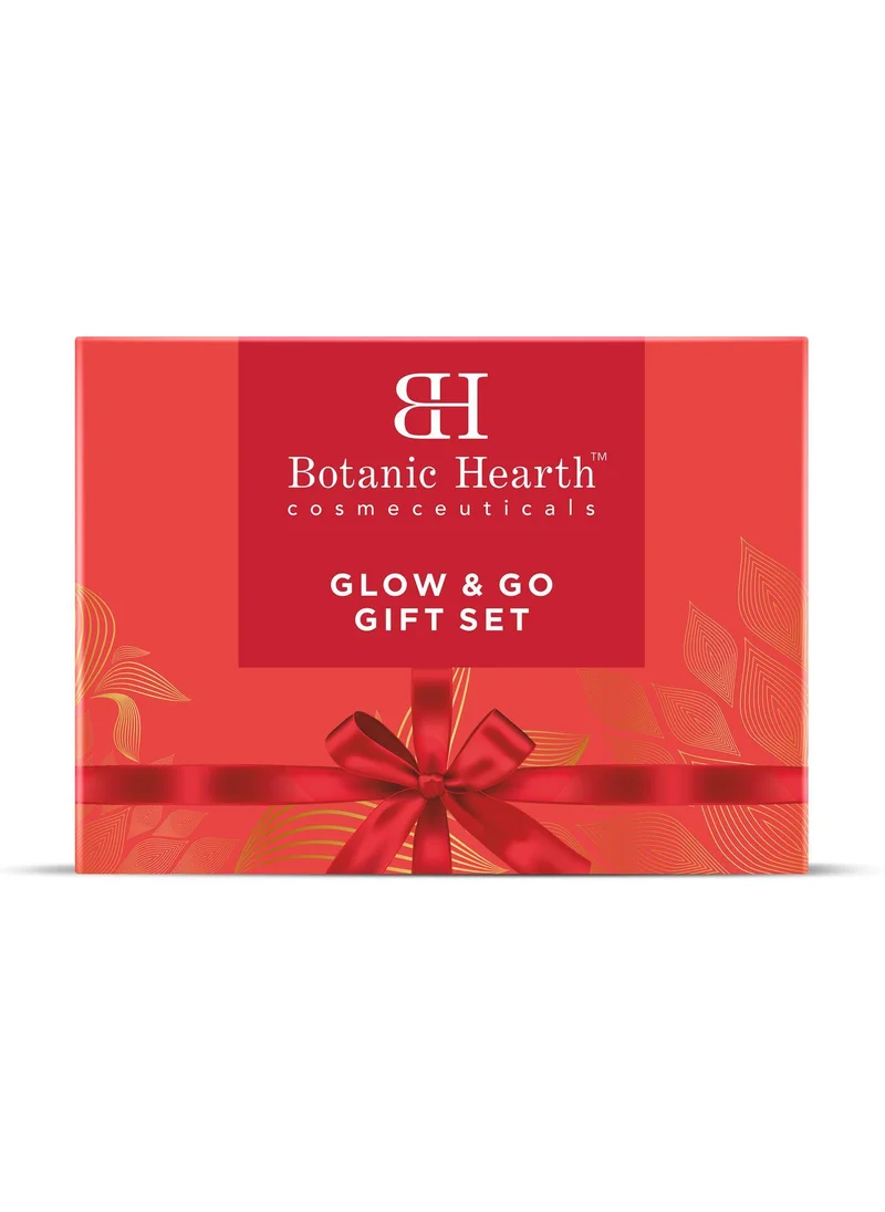 Botanic Hearth Botanic Hearth Gift Set of 3- Hibiscus Body Scrub - 60g | Raspberry Lip Balm - 10g | British Rose Body Wash - 50ml