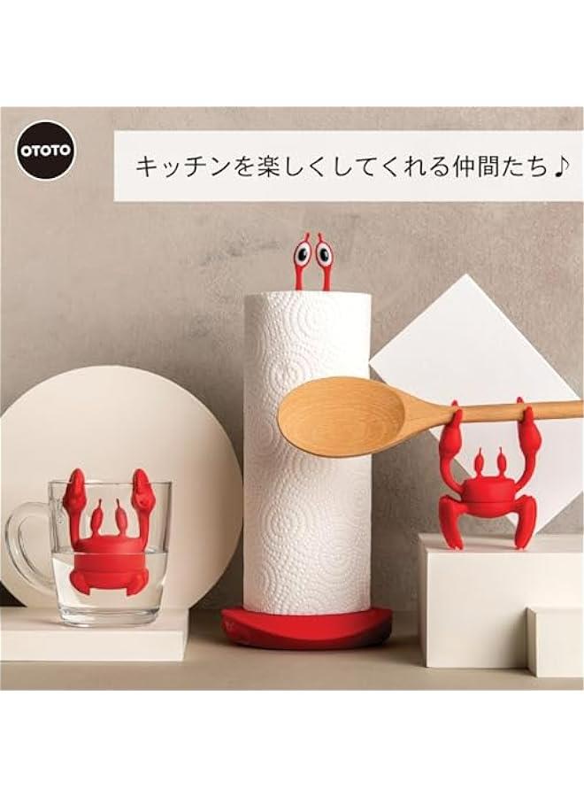 Silicone Crab Spoon Rest - Kitchen Gift, Heat-Resistant Stove Top Organizer - Funny Cooking Utensil Rest - Non-Slip Steam Releaser Holder. - Image 2
