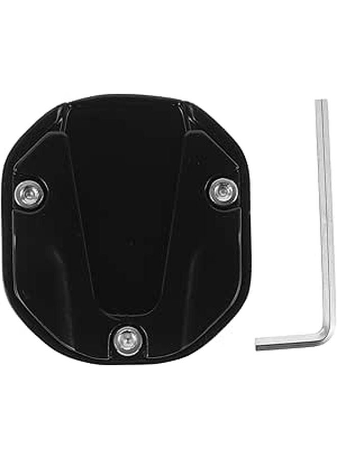 Motorcycle Side Stand Foot Pad Enlarged Base Non Slip Support for Grass Mud Snow Parking - Image 1
