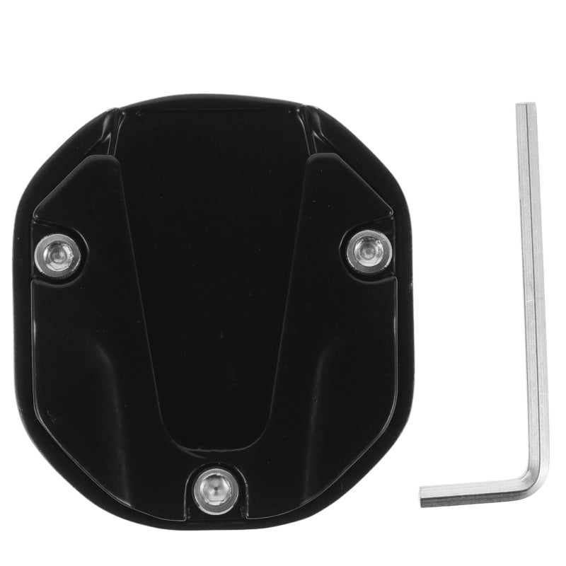 Motorcycle Side Stand Foot Pad Enlarged Base Non Slip Support for Grass Mud Snow Parking - Image 2
