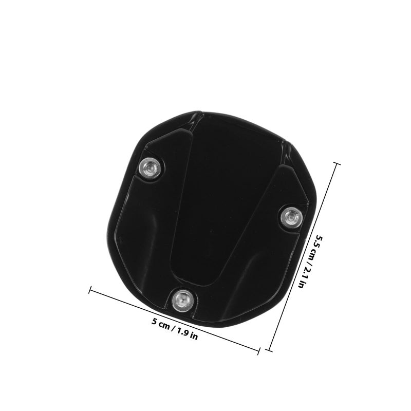 Motorcycle Side Stand Foot Pad Enlarged Base Non Slip Support for Grass Mud Snow Parking - Image 3