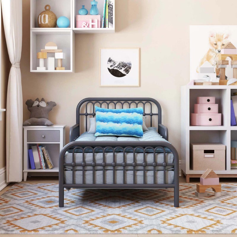 KRADYL KROFT Toddler Pillow with 100% Cotton Removable Cover - 20 X 15 Inches | Children Pillows | Baby Pillows - Waves - Image 5