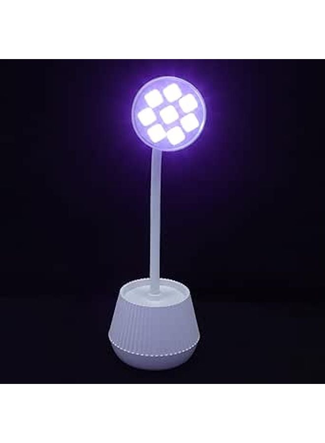 مصباح LED للأظافر بالهلام المحترف بقوة 24 واط، بتصميم عنق الإوزة، للعناية بالأظافر والعناية بالقدمين، للاستخدام المنزلي أو في الصالونات. - Image 1