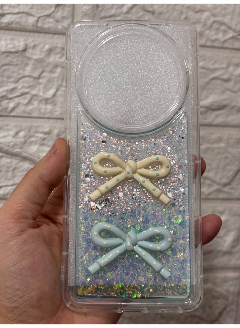 Back cover with a bow, compatible with the phone Xiaomi Redmi A3X / A3 - Image 1