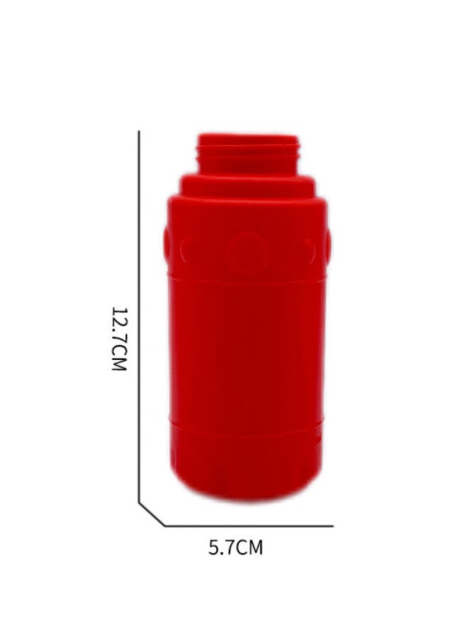 Manufacturers PVC Cosmetic Bottle Laundry Detergent Bottle Skin Care Bottle Dropper Bottle Suit Perfume Bottle Sugar Play Tide Play Ornaments-Color:Pte Bubble Bottle  - Image 1