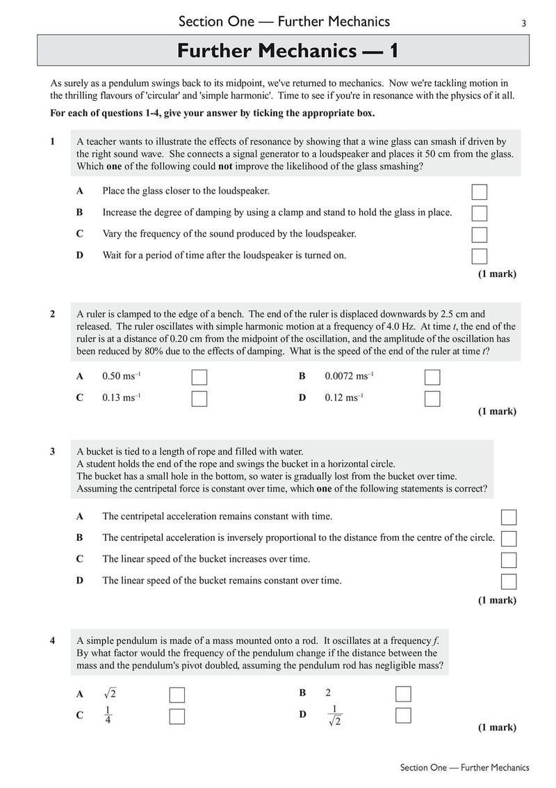 A-Level Physics: AQA Year 2 Exam Practice Workbook - includes Answers (Cgp Aqa A-level Physics) - Image 3