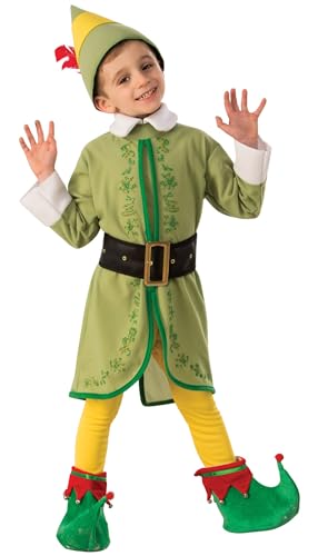 Rubies Elf Movie Buddy the Elf Costume for Kids Boys Medium - Image 1