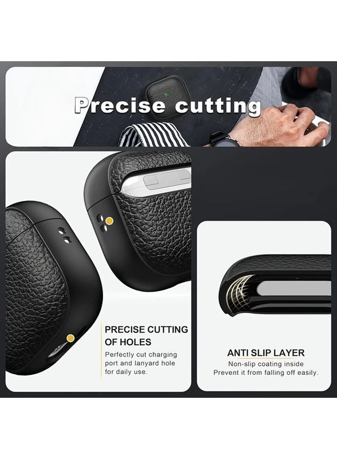 White Soft TPU AirPods 4th Gen Case With Lanyard And Cleaner Kit USB C 2024 - Image 4