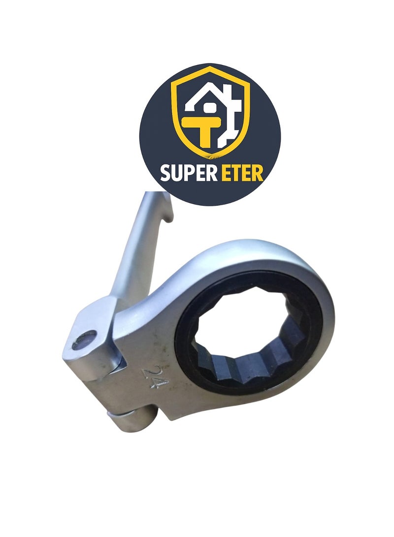 سوبر  ايتير مفتاح مشترك مرن برأس متحرك SUPER ETER مقاس 24 مم – موديل 10005014 – من فولاذ كروم فاناديوم – وزن 425 جرام - Image 3