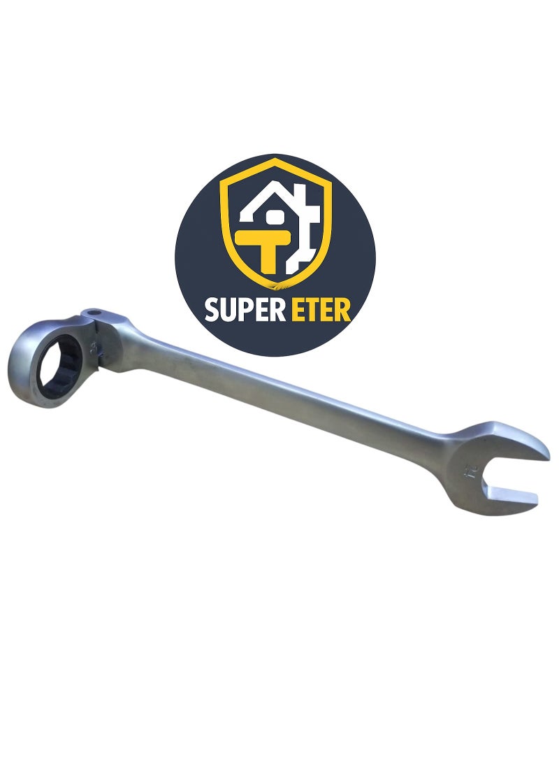 سوبر  ايتير مفتاح مشترك مرن برأس متحرك SUPER ETER مقاس 24 مم – موديل 10005014 – من فولاذ كروم فاناديوم – وزن 425 جرام - Image 4