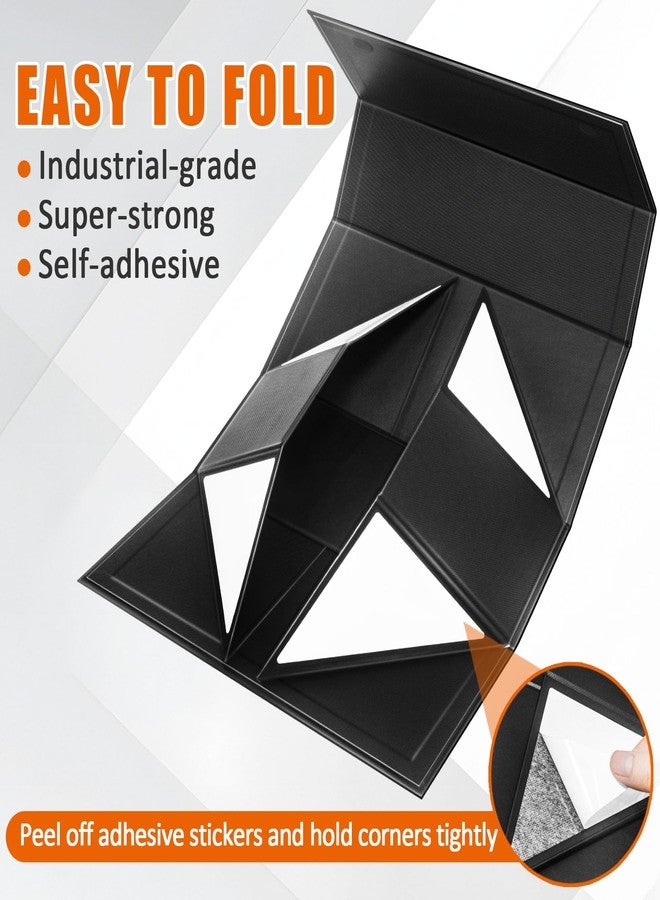 tutata 2 Pack Semi Rigid Card Holder, Magnetic and Semi Rigid Card Storage Box, Black - Image 3