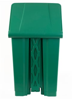 Generic Step Trash Bin | Plastic Matte Finish | Functional Waste & Garbage Waste Bin | Suitable For Homes, Villas, Large Areas & Communal Spaces | Green | 68 Liters  - Image 5