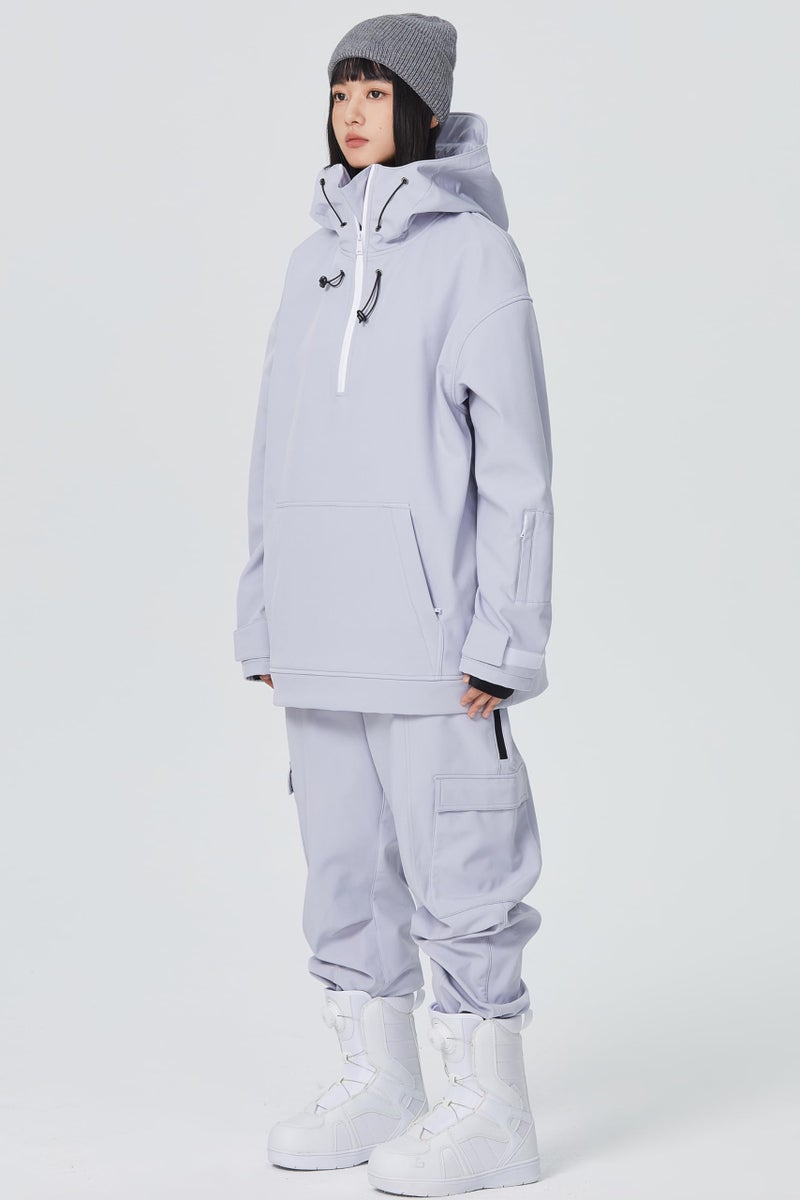 HOTIAN Women's Snow Snowboard Suits Baggy Ski Suit Men's Ski Jacket and Pants Set Insulated Snowsuits Waterproof Winter - Image 3