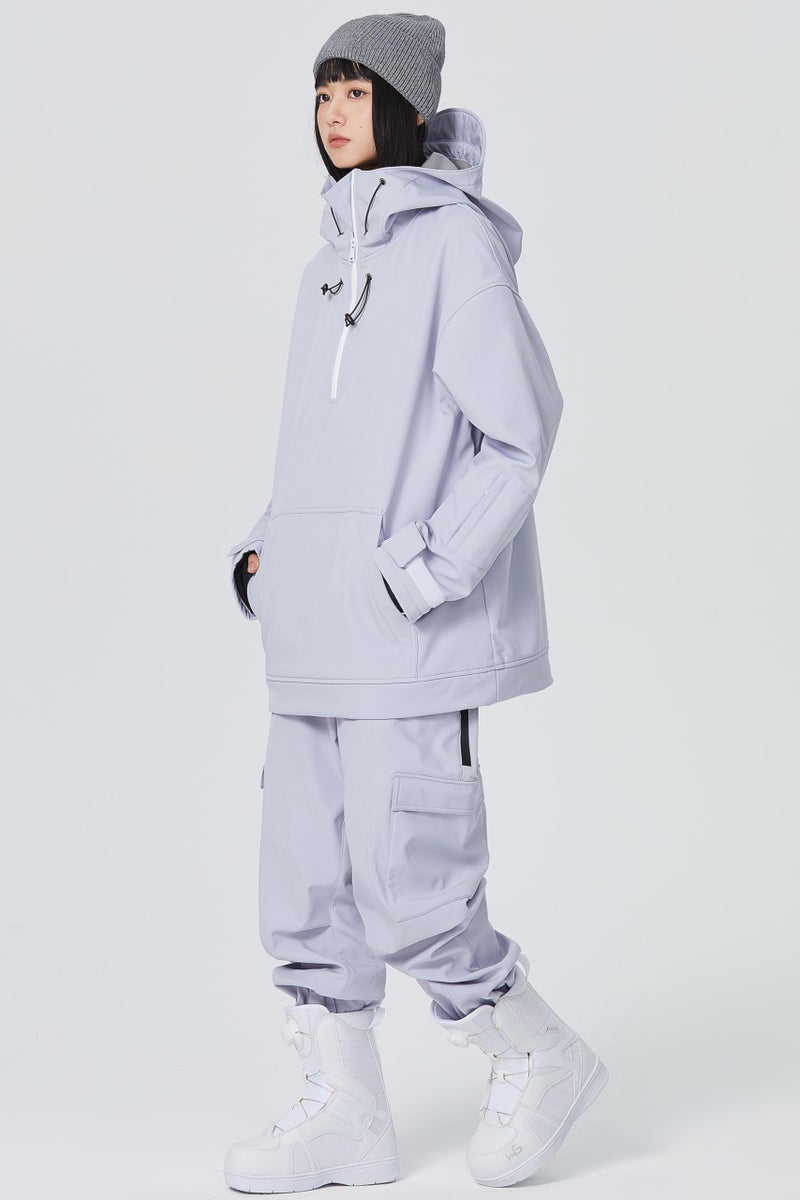HOTIAN Women's Snow Snowboard Suits Baggy Ski Suit Men's Ski Jacket and Pants Set Insulated Snowsuits Waterproof Winter - Image 4