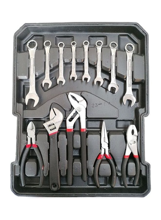 Halamodo 187 PCS Tools Set,Home Repair Hand Tools Kit with Case Socket Wrench,General Home/Auto Repair Toolbox, for Homeowner, Diyer, Handyman - Image 3
