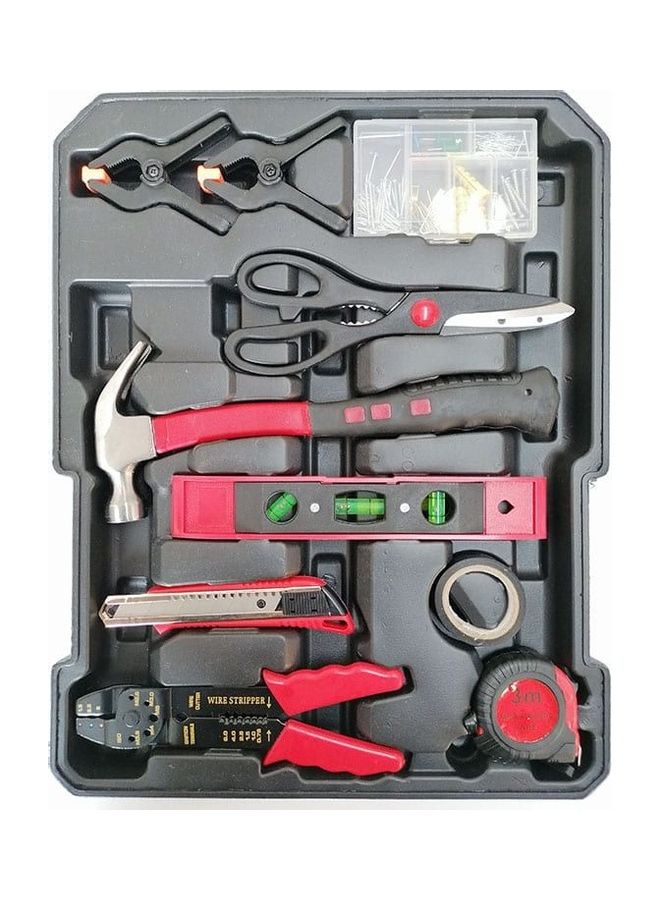 Halamodo 187 PCS Tools Set,Home Repair Hand Tools Kit with Case Socket Wrench,General Home/Auto Repair Toolbox, for Homeowner, Diyer, Handyman - Image 5