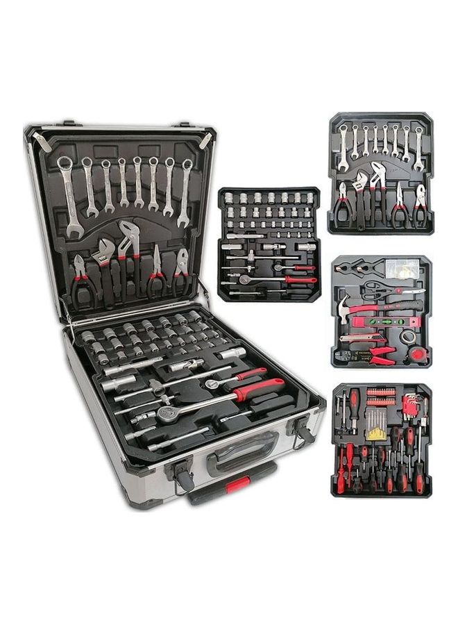 Halamodo 187 PCS Tools Set,Home Repair Hand Tools Kit with Case Socket Wrench,General Home/Auto Repair Toolbox, for Homeowner, Diyer, Handyman - Image 1