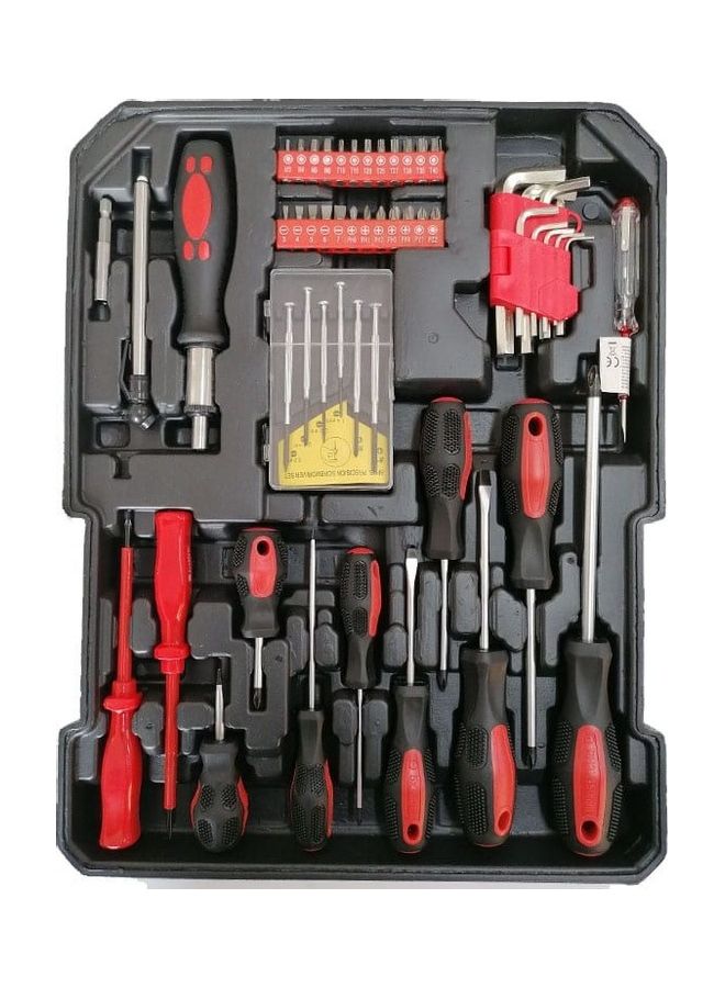 Halamodo 187 PCS Tools Set,Home Repair Hand Tools Kit with Case Socket Wrench,General Home/Auto Repair Toolbox, for Homeowner, Diyer, Handyman - Image 4