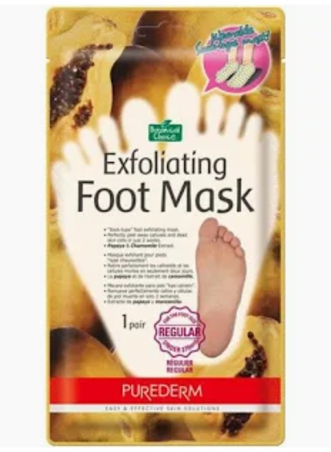 PUREDERM HEATING EXFOLIATING FOOT MASK 1 PAIR - Image 1