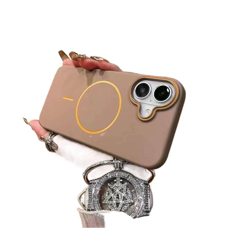 غطاء واقي | لـ iPhone 17 / 17 Air / 17 Pro / 17 Pro Max | أبيض PC | مغناطيس قوي - Image 2