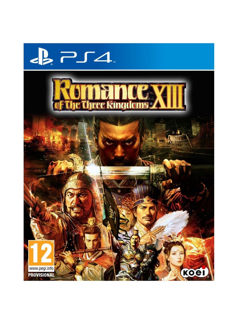 لعبة  romance of the three kingdoms XIII- استراتيجية -بلايستيشن 4 - playstation_4_ps4