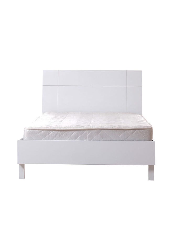 Brooklyn Queen Bed Strong and Sturdy Modern Design Wooden Double Bed Furniture Quiet & Comfortable Bed Made in Turkey White - pzsku/Z7D6614924F8FA11B1C7AZ/45/_/1683528062/634e100c-efb0-4613-8148-ef686cb283a3