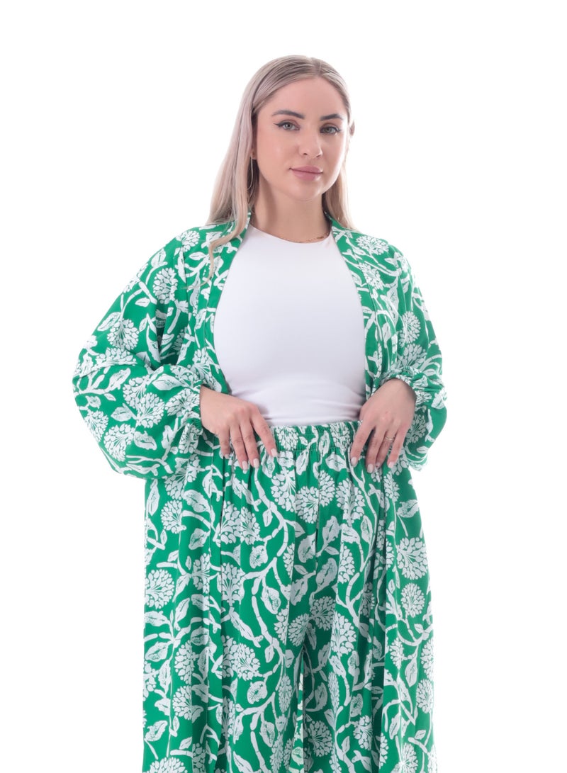 BEBO Women's floral trousers set - Image 1
