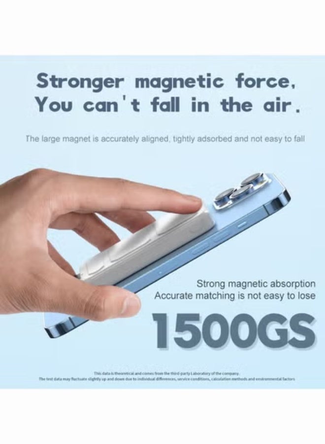 GULFLINK Magnetic Portable Power Bank Charger for Apple iPhone 15/14/13 Series 10000mah Pink - Image 5