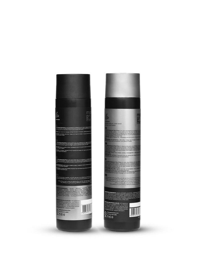 كيو أو دي مجموعة شامبو وقناع ما بعد فرد الشعر كيو أو دي برو ماكس برايم | للشعر الأملس أو المفرود | يُطيل نعومة الشعر المُعالج بعلاج فرد الشعر | 300 مل - 10 أونصة سائلة لكل عبوة - Image 2