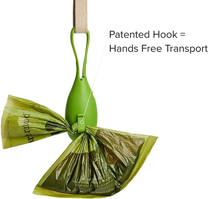 Earth Rated Dog Poop Bag Holder with Dog Poop Bags, Durable and Guaranteed Leakproof, Lavender Scented, 1 Dispenser and 15 Bags - Image 4