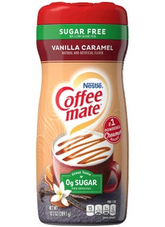Nestle Coffee mate Vanilla Caramel Sugar Free Powder Creamer 10.2ounce  - Image 1