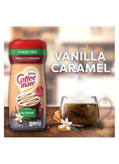 Nestle Coffee mate Vanilla Caramel Sugar Free Powder Creamer 10.2ounce  - Image 2