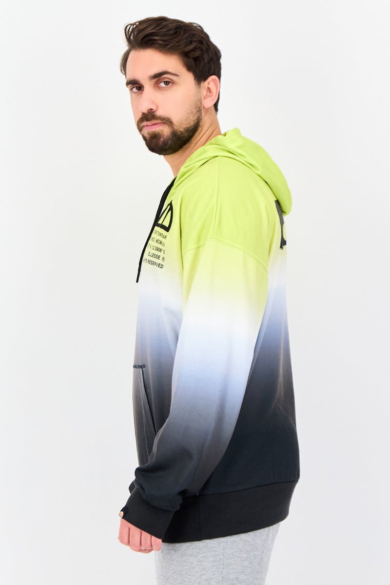 Ellesse Men Sportswear Fit Long Sleeve Outdoor Hoodie, Multicolor - Image 3