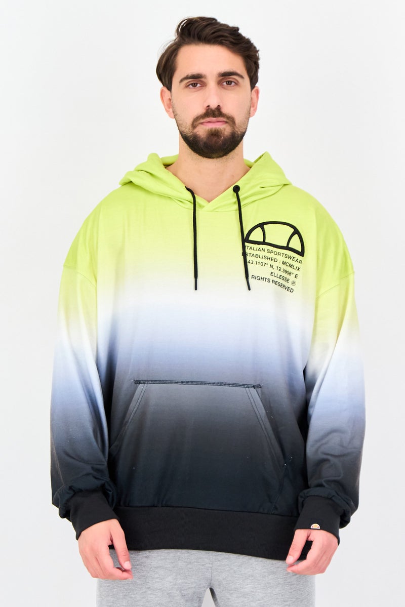 Ellesse Men Sportswear Fit Long Sleeve Outdoor Hoodie, Multicolor - Image 1