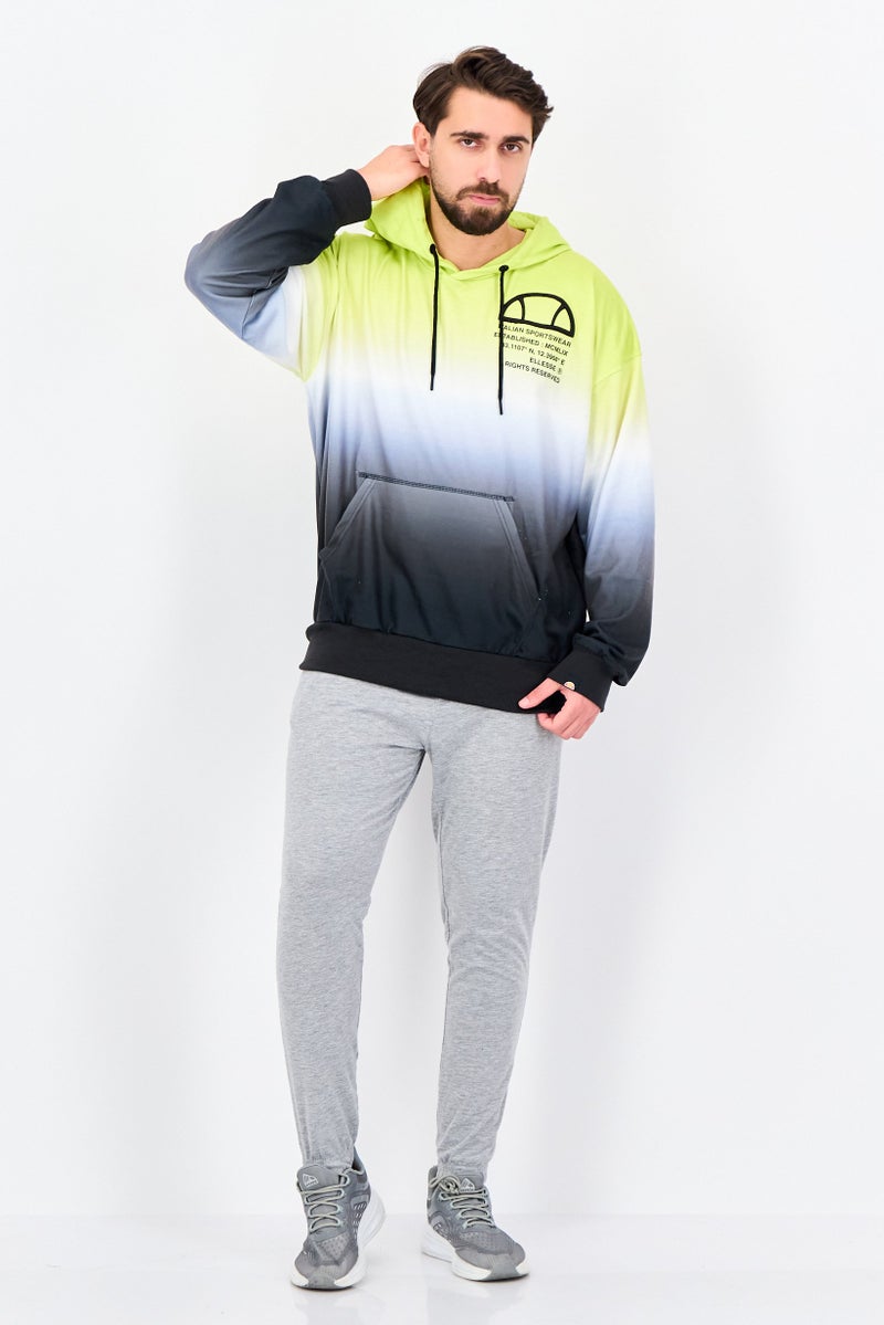 Ellesse Men Sportswear Fit Long Sleeve Outdoor Hoodie, Multicolor - Image 4