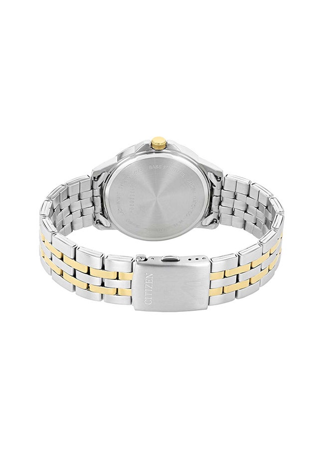 سيتيزن ساعة يد رجالية بعقارب من الستانلس ستيل بتصميم دائري - -  مم - Image 3
