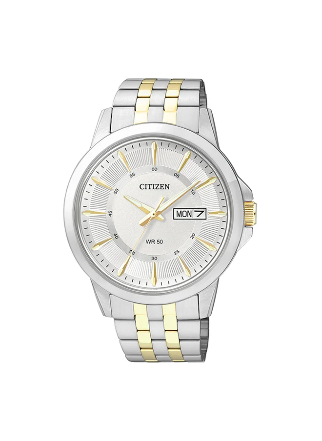 CITIZEN Men's Analog Round Shape Stainless Steel Wrist Watch BF2018-52A - 41 Mm