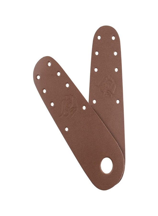 Bont Roller Skates - 100% Australian Leather Flat Toe Guard Protectors - Roller Skate Derby Speed - Pair - Brown Leather - Image 4