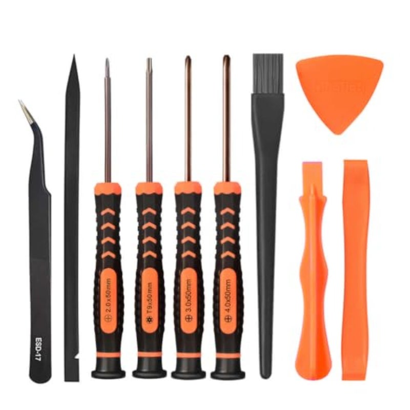 Cleaning Repair Tool Kit for PS4 PS5, TR9 Torx Security Screwdriver with PH00 PH0 PH1 Phillips Screwdriver Set for Sony Playstation 4, 5 Main, Controller Tear Down and Dust Removal - Image 1