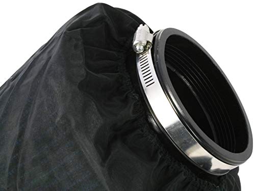 aFe Power غطاء فلتر aFe Power Prefilter - قاعدة 8"، قمة 7"، ارتفاع 7"، #28-10053، أسود - Image 2