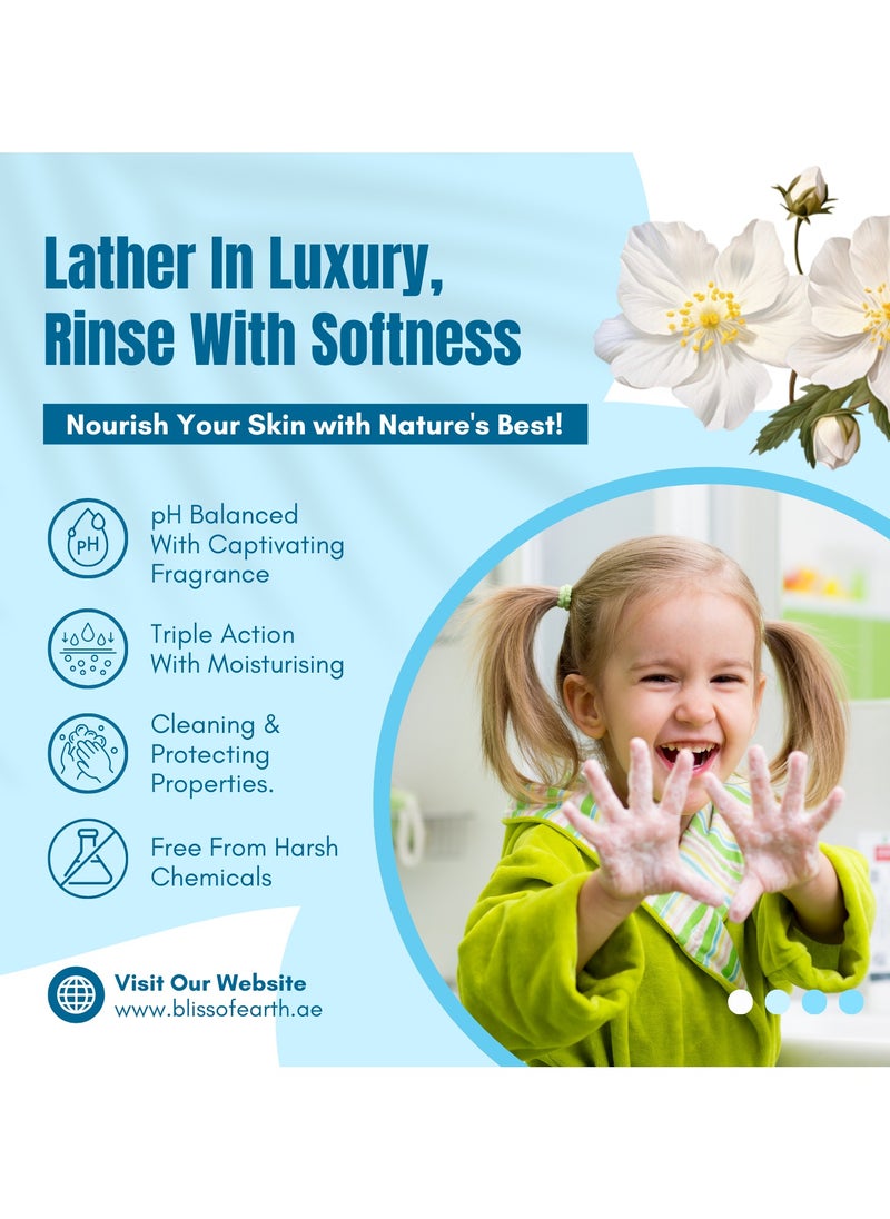 BLISS OF EARTH Bliss of Earth Antibacterial Hand Wash Refill Refreshing Mystic Mist Hand Soap 5 Liter Non Drying Moisturizing Formula Aromatic Fragrance Perfect Hand Soap For Hotel Office Home and Public Spaces  - Image 4