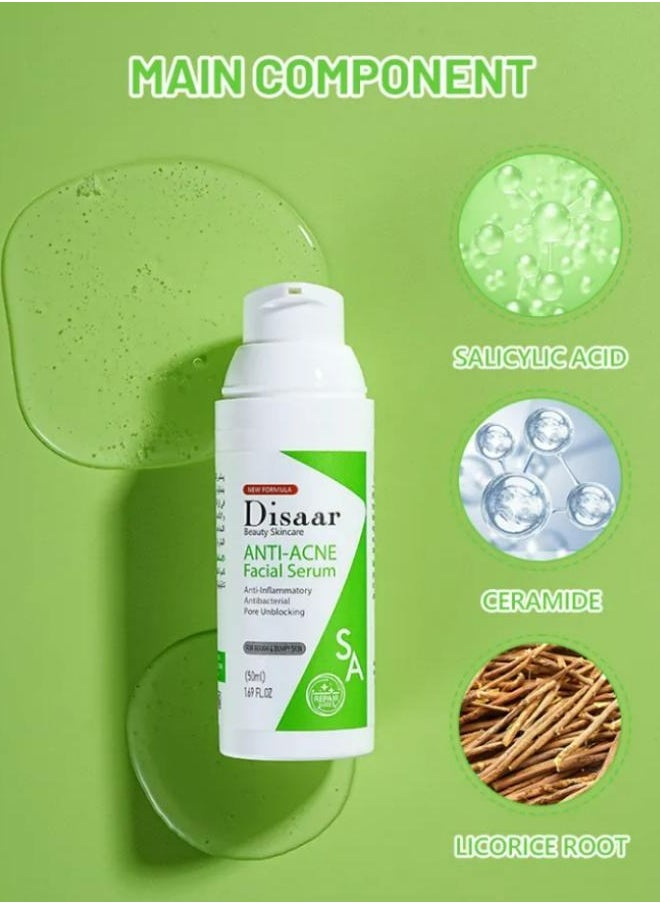 Disaar Salicylic Acid & Ceramide Anti-Acne Facial Serum 50 ML  - Image 4